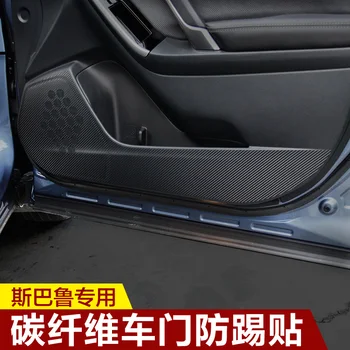 Par Subaru XV 2012 2013 2016 2017 2018 2019 2020 Durvju anti-kick aizsargplēvi interjera uzlīmes