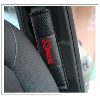 Par Suzuki Xbee 2gab Oglekļa Šķiedras Ādas Automašīnas drošības Jostas Segtu Automašīnas drošības Jostas Plecu Spilventiņu Auto Piederumi Auto Stils