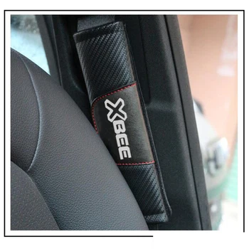 Par Suzuki Xbee 2gab Oglekļa Šķiedras Ādas Automašīnas drošības Jostas Segtu Automašīnas drošības Jostas Plecu Spilventiņu Auto Piederumi Auto Stils