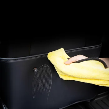 Par Tesla Model 3 Aizmugurējā Sēdekļa Kick Pad Anti-Dirty Aizsargājošu Spilventiņu Auto Piederumi