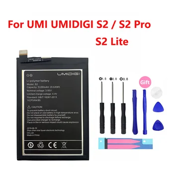 Par UMI Umidigi Akumulatora A3 A5 Viens S2 F1 Spēlēt F2 S3 Super Touch Z Z2 Pro Max Lite Tālrunis Augstas Kvalitātes Rezerves Backup Batteria