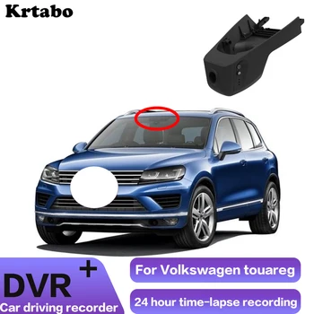 Par Volkswagen Touareg 2018 2019 2020 Auto DVR Wifi Video Ieraksti Dash Cam Kameru Augstas Kvalitātes Nakts Redzamības Full HD