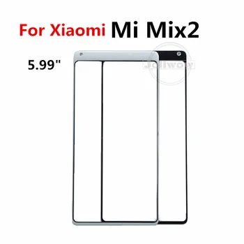 Par Xiaomi Mi Maisījums 2 Touch Panelis Priekšējā Ekrāna Ārējais Stikls Touch Ārējā Vāka Paneli Objektīvs Rezerves Daļas xiaomi mix2