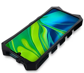 Par Xiaomi Mi, Ņemiet vērā, 10 Pro Gadījumā Zimon Triecienizturīgs Metāla Aizmugurējo Vāciņu Gadījumā Xiomi Mi, ņemiet vērā, 10 pro Alumīnija antidetonācijas Āra Lietā