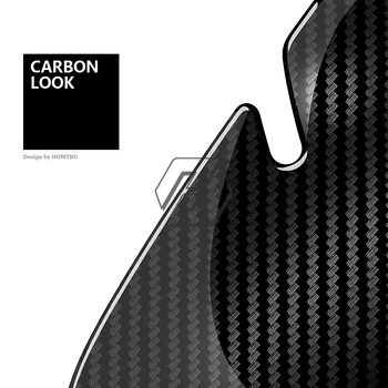 Par Yamaha YZF-R1 R1 2009. -.gadam 3D Carbon Look Priekšējo Gāzes Degvielas Tvertnes Vāciņu Aizsargs Tvertne Pad