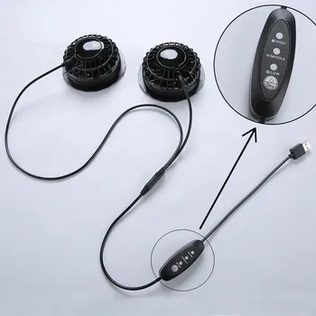 PARATAGO Vasaras Dzesēšanas Ventilatoru Veste USB Smart Uzlādes Apģērbu Vīriešiem, Sievietēm Ārā Sauļošanās Ādas Jaka Elpojošs Foršs uzvalks PC101