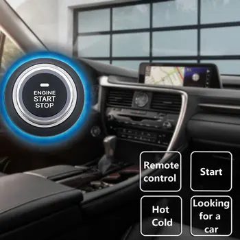 Partol Smart Key PKE Automašīnu Signalizācijas Pasīvā Keyless Ieceļošanas Auto Sistēma ar Dzinēja Start Stop Pogu Remote Starter Šoka Sensors X5