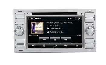 Pasūtot Divas Din 7 Collu Auto DVD Atskaņotājs Ford Focus Tranzīta Kugas Ar 3 GPS Navigācija, Radio, Bluetooth, Stūres Kontrole