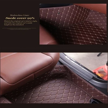 Pasūtījuma Automašīnas Grīdas Paklāji suzuki vitara 2019 ūdensizturīgs auto dizains auto paklājs auto paklāji piederumu tapis voiture tapetes