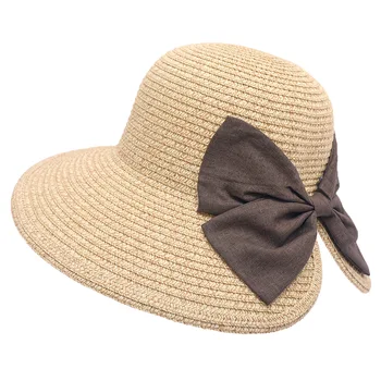 Pavasarī un vasarā jaunā stila beach saules cepure jūrmalas jauniešu lielo salmu malām, dāmas brīvdienās
