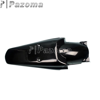 PAZOMA Melns Universāls Plastmasas Motociklu Supermoto Aizmugurējā Spārna Honda XR 250 R XR 400R PLASTMASAS