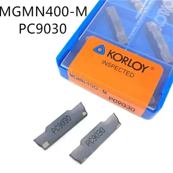 PC9030-MGMN150-MGMN200-MGMN250-MGMN300-MGMN400-MGMN500 10pcs/set KORLOY CNC karbīda ielikt Apstrāde nerūsējošais tērauds