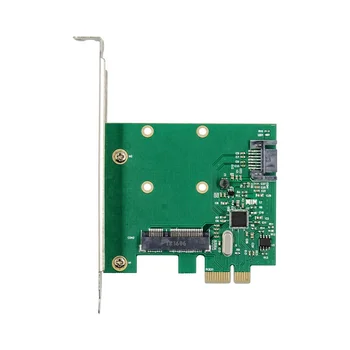 PCI-E SATA 3.0 Darbvirsmas SSD Cieto Disku, Paplašināšanas Kartes Pcie, lai mSATA Adaptera Karti m sata uz sata pci express kartes