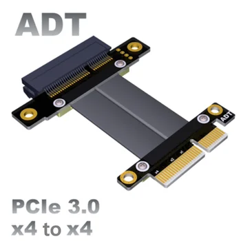PCIe 3.0 x4 Sieviešu un Vīriešu pagarinātāja Vads PCI Express Gen3 Mātesplati Grafikas SSD RAID Extender Pārveidotājs Stāvvadu Karte