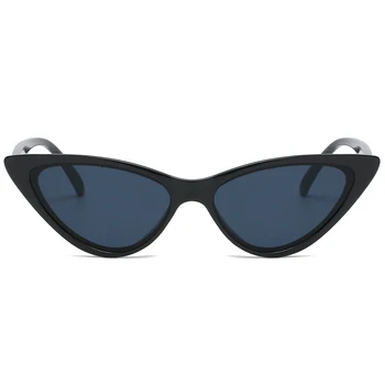 Peekaboo retro stila sieviešu maza saulesbrilles sieviešu uv400 leopard dāmas, saules brilles cat eye ir 2021. vasaras aksesuāri melns