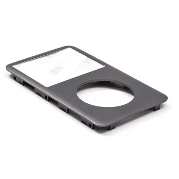 Pelēks Pelēks Priekšā Faceplate Sudraba Aizmugurējo Vāciņu Mājokļu Black Clickwheel Pelēko Pogu iPod 6 7 gen Classic 80gb 120gb 160gb