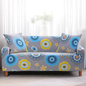 Pelēku spalvu dīvāns, uz viesistabas dīvāna, dvieļu neslīdīgu Elastīgs sofa cover strech dīvāns Slipcover 1/2/3/4 sēdekļa pārvalki