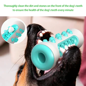 Pet Suns Molāro zobu Suka Rotaļlietas Košļāšanai Zobu Tīrīšanas Drošu Elastību Mīksta TPR Kucēns Zobārstniecības Extra-grūts Mājdzīvnieki Tīrīšanas Rotaļlietas suns