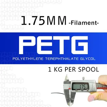 PETG 1kg 1,75 mm Oranža 3D Printeri Pavedienu petg 1KG petg пластик 1 кг Tolerance -/+0.02 Labu skābju un sārmu izturība