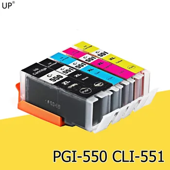 PGI550 CLI551compatible cannon PIXMA ip7250 8750 MG5450 MX725 MX925 MG6450 MG5550 IX6850 MG5650 Printeri PGI550 CLI551