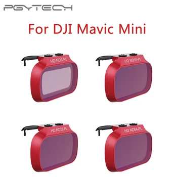 PGYTECH Objektīvu Filtri DJI Mavic Mini UV, CPL ND 8 16 32 64 PL Filtrs Komplektā DJI Mavic Mini ND8 ND16 ND32 ND64