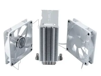 PHANTEKS PH-TC12DX dual 12CM PWM temperatūras kontroli, duālo ventilatoru versiju, CPU dzesētājs