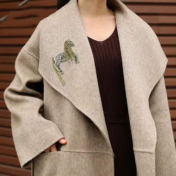 Piespraudes Sievietēm Ķēdē Zirgu Dzīvnieku Vīriešu Rotaslietas, Vintage Hijab Šalle Pin Up Sprādzes Broches Moderns Modes Aksesuāri