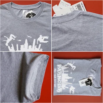 Pilsētas Siluets Parkour T Krekls Zēniem Darbojas Bezmaksas Lekt Pilsētas Stils Tshirt Atrast Savu Ceļu Vēstuli Izdrukāt Vīriešu T-krekls t-veida