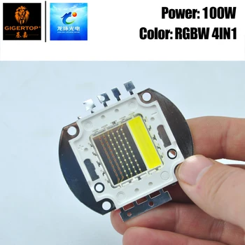 Ping 100W RGBW 4IN1 Krāsu lieljaudas COB Integrētu LED COB Gaismas Kustīgās Galvas Gaismas Par Gaismu, Sienu Mazgāšanas Blinder