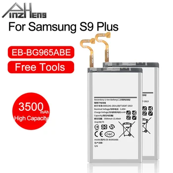 PINZHENG EB-BG965ABE 3500mAh Tālruņa Akumulatora Samsung Galaxy S9 Plus SM-G965F G965F/DS G965U G965W G9650 Nomaiņa Bateria