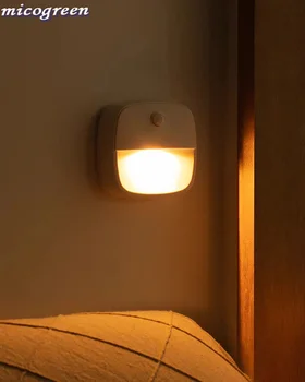 PIR Kustības Sensoru, LED Jaunums Sienu, Griestu Nakts gaisma Kabineta gaismas sienas lampas Skapis, guļamistaba, virtuve, labierīcības apgaismojums