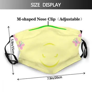 Plandīšanās Audums Sejas Mascarilla Mans Mazais Ponijs Anime Mazgājams Mutes Maskas Ar Filtriem