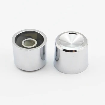 Plastmasas Rokturi Potenciometra Rokturi Klp Skaļruņa Skaļuma Kontroles Pogu Audio Slēdzis 19 x 16 mm