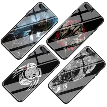 Plēsoņa Rūdīta Stikla Vāciņu Lietā par iPhone SE 2020 5 5S 6S 6, Plus 7 8 Plus X XS XR 11 Pro Max