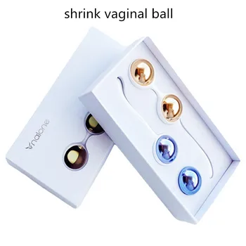 Plēves vaginālo bumbiņu metāla bumbu maksts hanteles, vingrošana, 1gb 4ball maināmām bumbu saspringto maksts, Seksa Rotaļlietu, Lai Sieviete