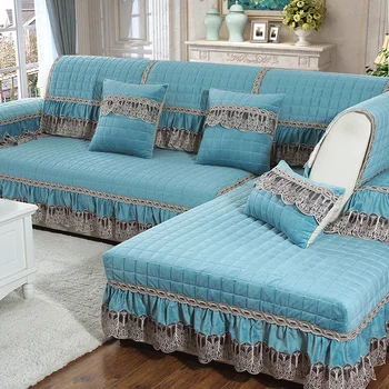 Plīša Dīvāna Pārsegs Four Seasons Dīvāns Dvieļu Auduma Sēdekļa Atzveltnes Spilvenu Dvieļu Vienkārši Moderns Dīvāns Segtu neslīdoša Sofa Bed Cover
