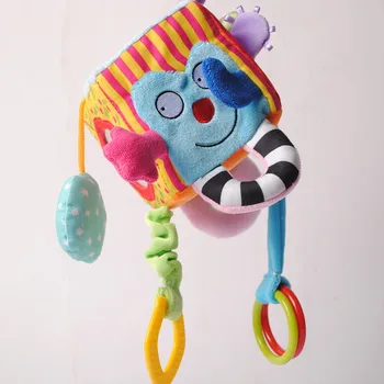 Plīša Krāsains Kuba Bērnu Grabēt Rotaļlietas Karājas Ratiņus, Bērnu Gultiņa, Rotaļlietas, Multiplikācijas Filmu Gulta Bell Grafiskais Izziņas Sākumā Izglītības Rotaļlietas