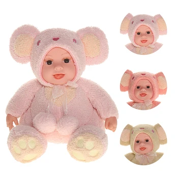 Plīša Teddy Bear Mīksto Nomierināt Bērnu Lelle Urso De Pelucia Pildījumu Dzīvniekiem Peluche Juguetes Boneca Bebe Atdzimis Lelle, Rotaļlietas, Dāvanas,