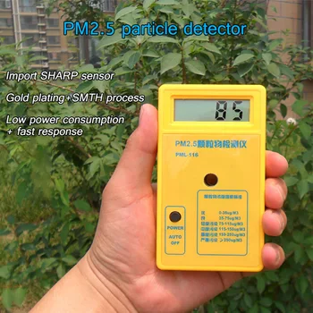 PM2.5 detektoru pm2.5 gaisa kvalitātes monitors pm2.5 testeri Dūmaka testeri Putekļu Testeri Jutīgs sensors, Precīzu, uzticamu, Ātru Reakciju