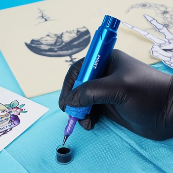 PMU Pildspalvu Mašīna RCA Interfeiss Pastāvīgu Aplauzums Rotācijas acu zīmulis Uzacu Rīki Tetovējums Mašīna Pildspalvu, Stils, Grims Tetovējums Mašīna P10