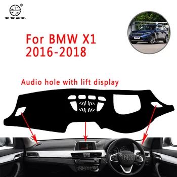 PNSL Auto Paneļa Vāciņu Dash Mat Dash Pad Paklājs BMW X1 F48 2016 2017 2018 2019 Saules aizsardzības anti - slip anti - uv