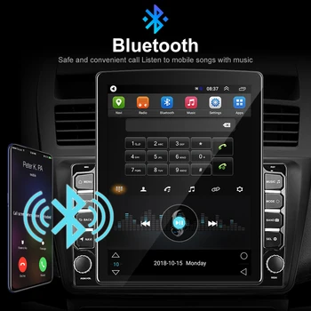 Podofo Android Automašīnas Radio, GPS Autoradio 2 Din 9.7
