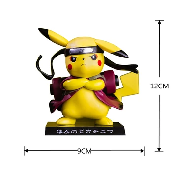 POKEMON Rotaļlietas Rīcības Attēls Cosplay Kabatas Briesmonis Pikachu Poké Modelis Savākt Vienā Gabalā Anime Attēls Apdare, Rotaļlietas Bērniem, Dāvanu