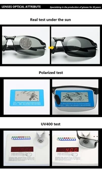 Polarizēta Photochromic Saulesbrilles Mens Āra Sporta Zvejas Saulesbrilles Pārejas Braukšanas Saulesbrilles Toņos Vīriešiem Vīriešu 2020. Gadam Karstā