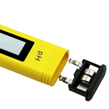 Portatīvais Digitālais LCD PH-Metrs Pildspalva augstas precizitātes PH skābums PH mērītājs monitoringa instruments, lai ūdens kvalitātes testēšanas iekārtas