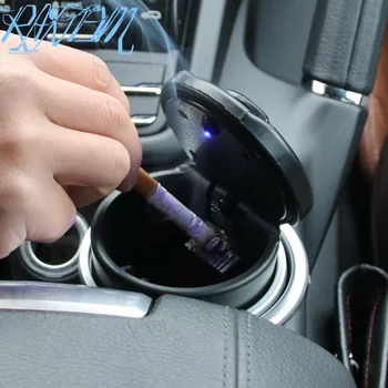 Portatīvie Auto Auto LED Cigarešu Dūmiem, auto pelnu trauku, lai Citroen Picasso C1 C2 C3 C4 C4L C5 DS3 DS4 DS5 DS6 Elysee