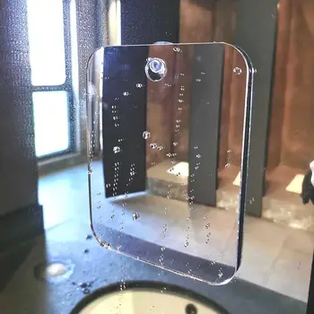 Portatīvo Aplauzums Spogulis Lielu Kvadrātveida Augstas Izšķirtspējas Vienā Pusē Kosmētikas Spoguļi Viegli Izmantot Vienkāršu Skaistumu Make Up Rīks