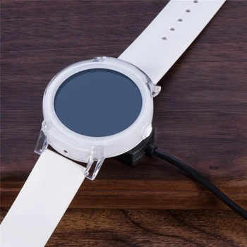 Portatīvo Smart Skatīties Lādētāju Ticwatch S Ticwatch E Android Valkāt 2.0 Smartwatch USB Datu un Uzlādes Kabelis Statīvu (Dock