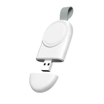 Portatīvo USB Skatīties Lādētāju Magnētisko Bezvadu Lādētājs Apple Skatīties, Sērija 6 SE 5 4 3 2 1 Adapteri Bezvadu, Ātrā Uzlāde