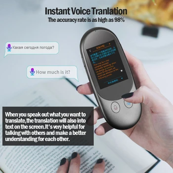 Portatīvo Valodas Saprātīga Tulkotājs Offline Smart Instant Balss Interpretē Bluetooth Foto Skenēšanas Tulkošanas